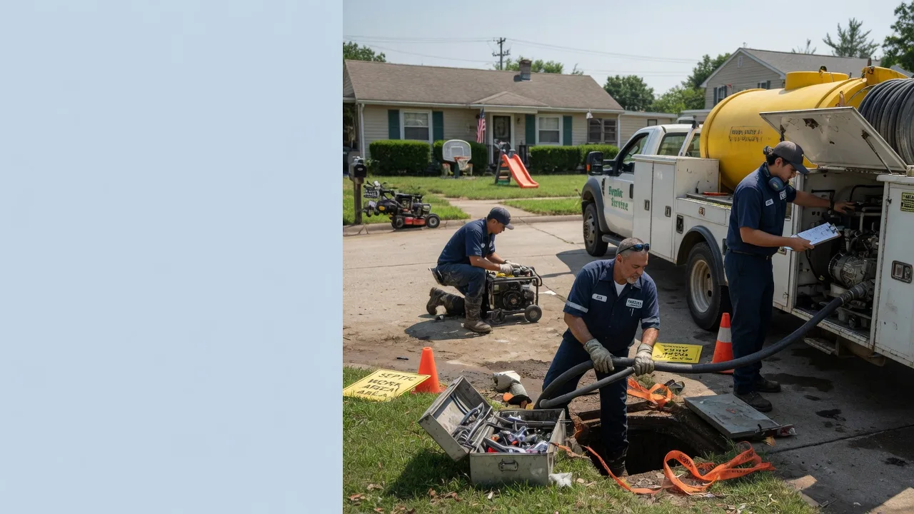 Septic Tank Pumping in Rudolph, WI near me